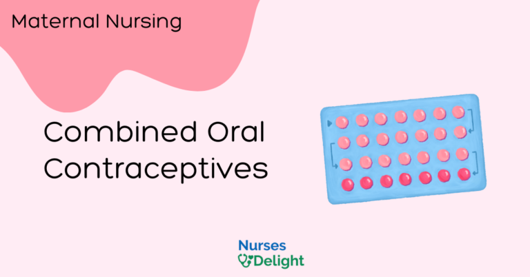 Combined Oral Contraceptives Nurses Delight Comprehensive Nursing