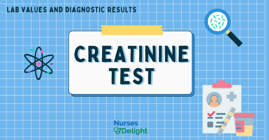 Creatinine test